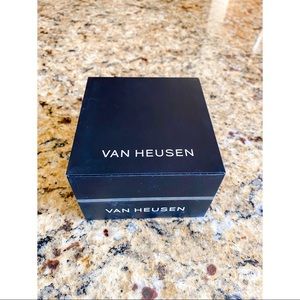 Van Heusen Gunmetal & Rose Gold Watch